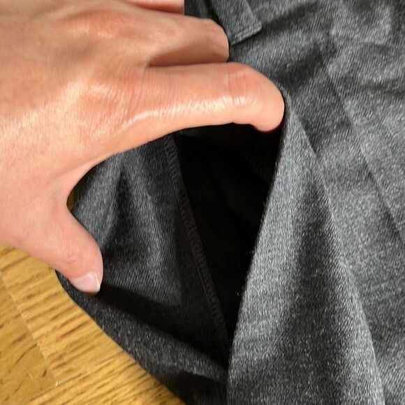Club Monaco Womens Wool Cargo Pants Full Length Charcoal Size 30 - Picture 7 of 15